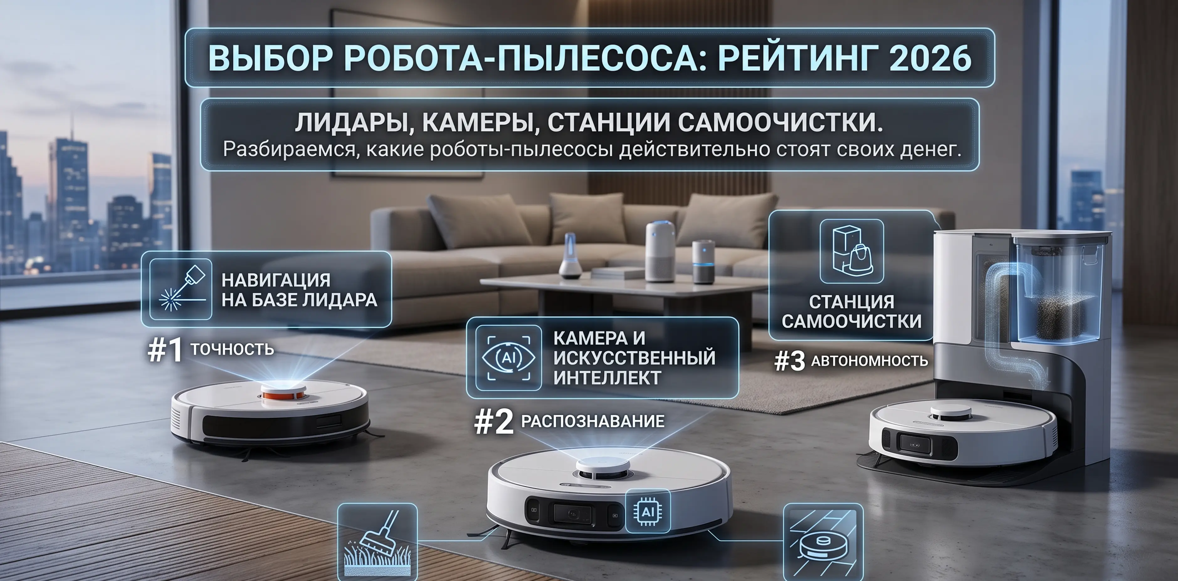Выбор робота-пылесоса: Рейтинг 2026